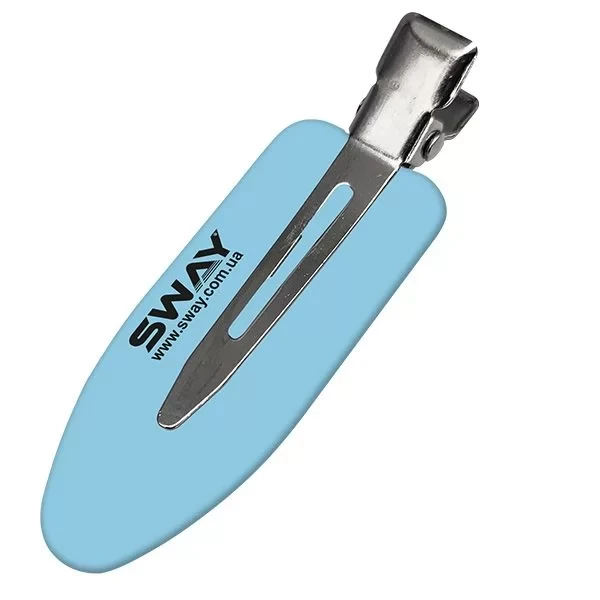 Затискачі для волосся Sway Blue, 4 шт в упаковці (116 006 BLU), фото 1