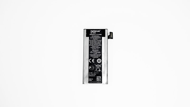 Акумулятор (батарея) для смартфона (телефону) Nokia (BP-6EW) (Lumia 900 RM-823) (1830mAh)