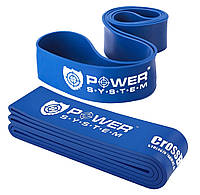 Эспандер-петля для фитнеса и кроссфита резинка для тренировок Power System PS-4054 (22-50 кг) Синий VA-33