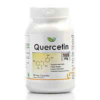 Кверцетин Биотрекс Quercetin 100mg Biotrex 60 veg.capsules для дыхательной системы, при гриппе, простуде