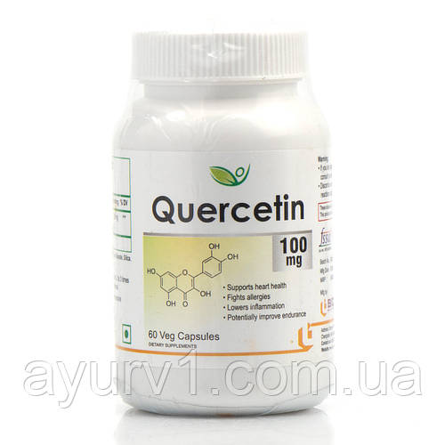 Кверцетин Биотрекс Quercetin 100mg Biotrex 60 veg.capsules для ...