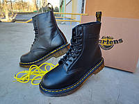 Ботинки мужские зимние Dr. Martens 1460 Winter black кожаные черные размер 41 (26,0 см)