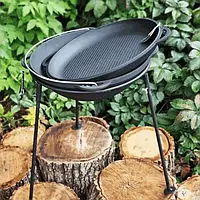 Підставка під казан 340 мм, фарбована, висота 45 см, фото 3