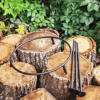 Підставка під казан 340 мм, фарбована, висота 45 см, фото 2