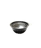 Соусники без кришки 50 мл 80 шт HF-390 одноразові чорні ПЕТ, фото 4