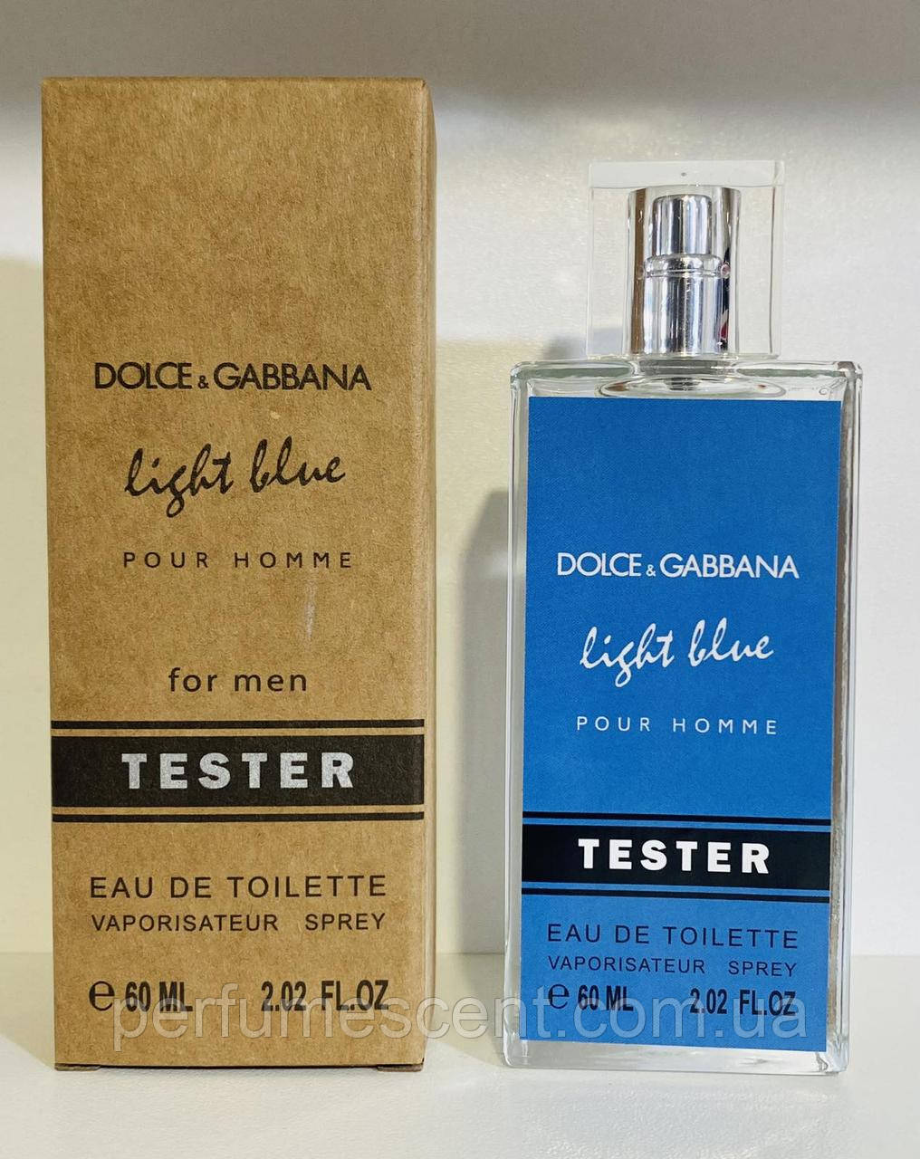 Тестер 60ml для чоловіків Dolce&Gabbana Light Blue Pour Homme