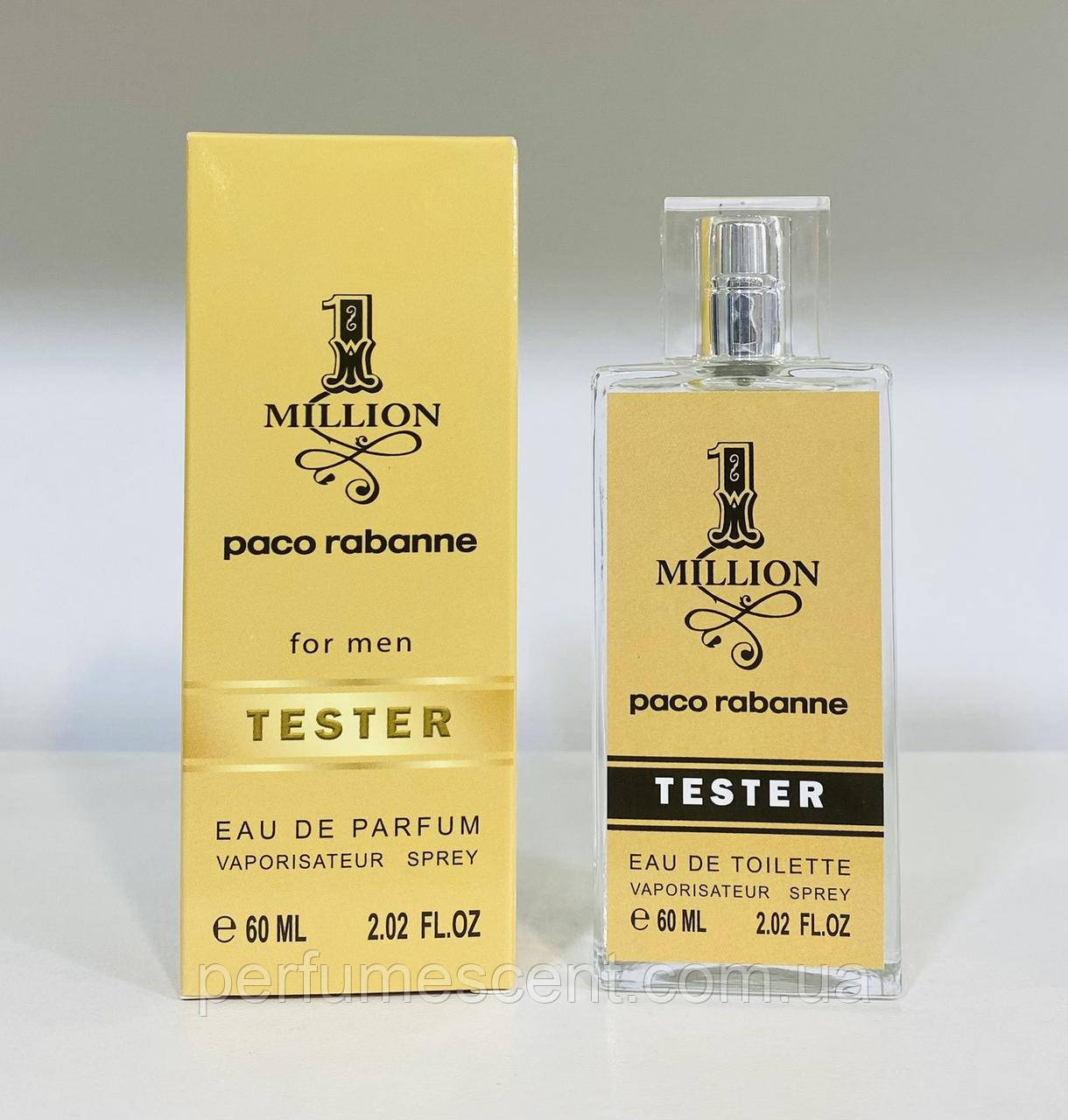 Тестер 60ml для чоловіків Paco Rabanne 1 Million