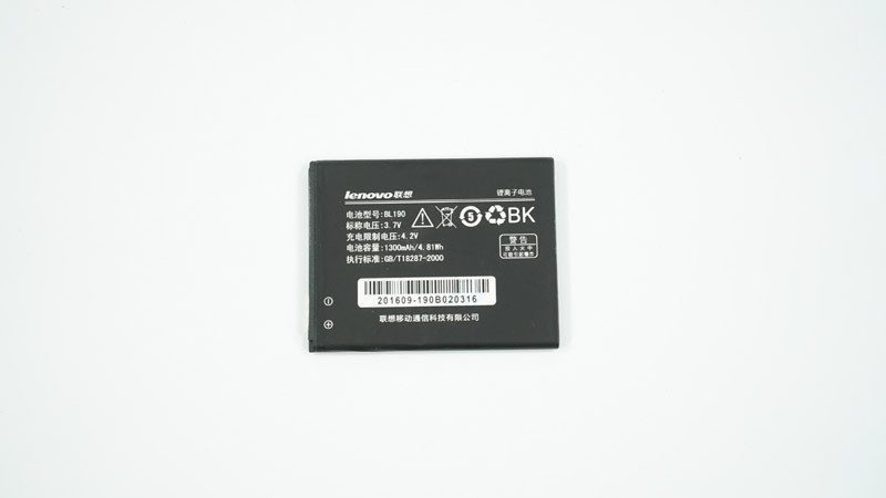 Акумулятор (батарея) для смартфона (телефону) Lenovo BL190 (A366T) 3.7V 1300mAh 4.81Wh