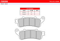 Гальмівні колодки FERODO FDB2098P