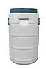 Біла бочка 40л широка горловина для води, молока і засолки, фото 3