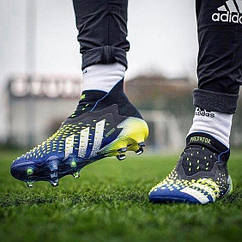 Eur36-45 бутси футбольні Adidas Predator Freak +FG водонепроникні футбольні копи