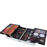 Дитячий набір для творчості в алюмінієвій валізі “Єдиноріг” 145 предметів блакитний, фото 5