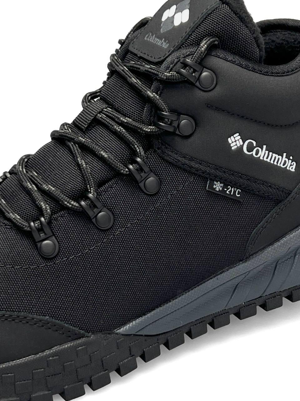 Мужские кроссовки Columbia Firebanks Mid Thinsulate Black Grey Termo 41 (термо) - фото 8 - id-p2015523362