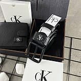 Подарунковий набір Calvin Klein (Ремінь + Гаманець), фото 7