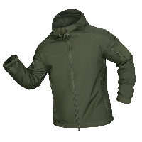 Куртка тактическая демисезонная мужская для силовых структур Stalker SoftShell Олива (7225), XXL KU-22