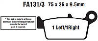 Гальмівні колодки скутерні EBC SFA131/3HH