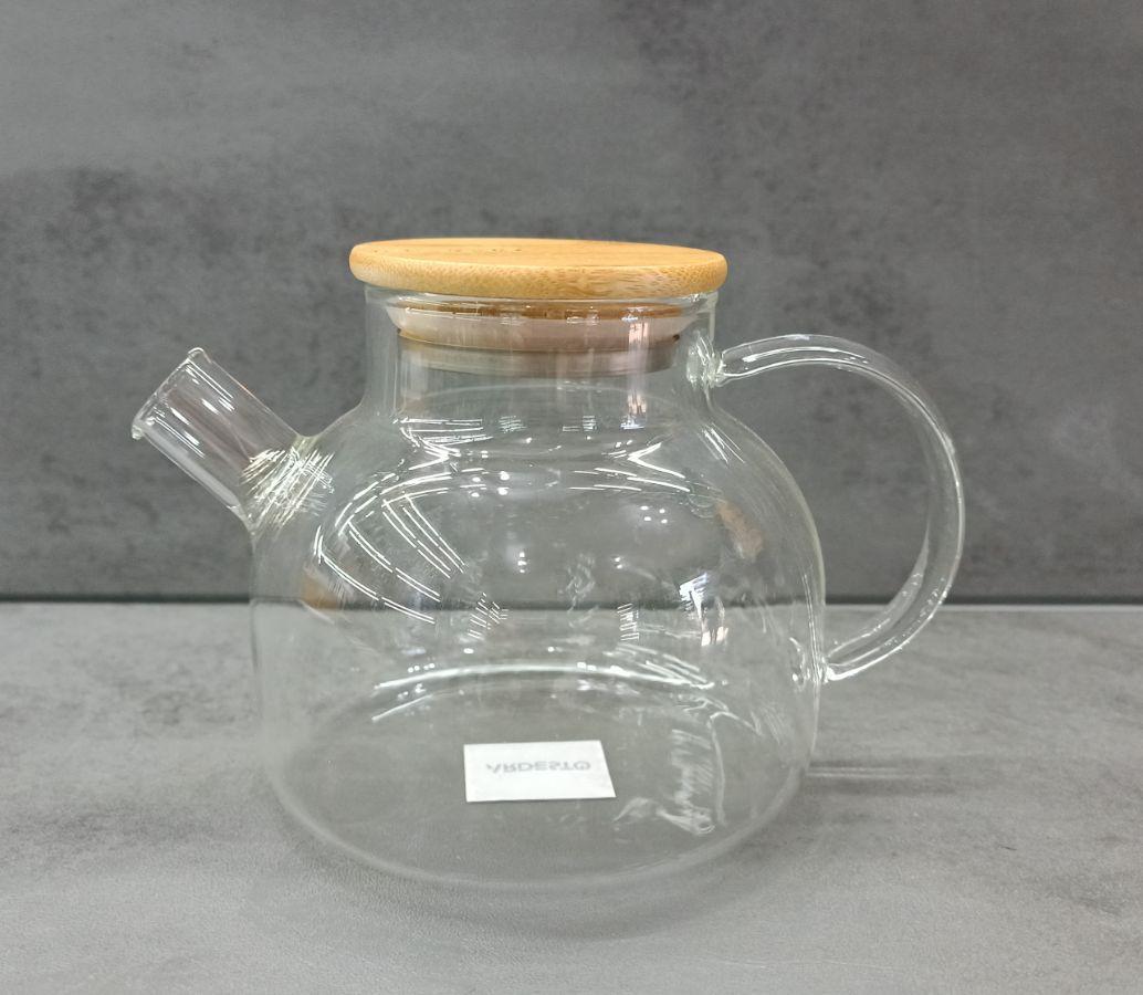 Заварник для чаю з боросилікатного скла Ardesto Midori 600 мл