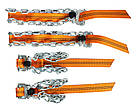Ланцюги браслети протиковзання Сектор XL R16-R19 Кенгуру комплект 4 шт., фото 3