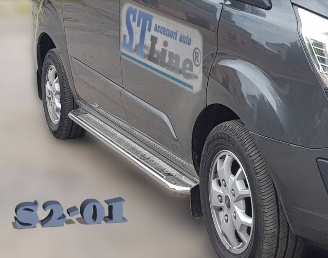 Пороги Ford Custom 2012- коротка база FDCT.12.S2-01S.5