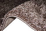 Килимова доріжка коричнева Шеггі sh 85 ширина 1 м, фото 2