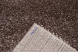 Килимова доріжка коричнева Шеггі sh 85 ширина 1 м, фото 3