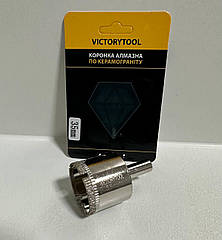 Коронка алмазна гальванічна VICTORYTOOL 35мм для свердління