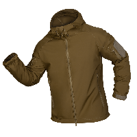 Куртка тактическая демисезонная мужская для силовых структур Stalker SoftShell Койот (7346), XXL KU-22