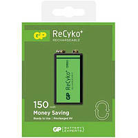 Аккумулятор GP ReCyko крона 150mAh 8.4V Ni-MH (TV)