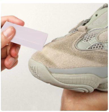 Ластик для замші та шкіри, догляд за взуттям, спортивне взуття, м'яке очищення