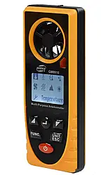 Багатофункціональний анемометр BENETECH GM8910: термометр, барометр, альтиметр, люксметр, гігрометр, точка роси