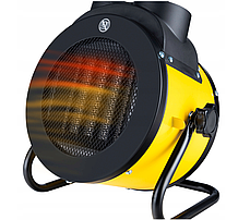 Теплова гармата Carruzzo PTC2000R 2000 Вт тепловентилятор електричний потужний електричний обігрівач, фото 2