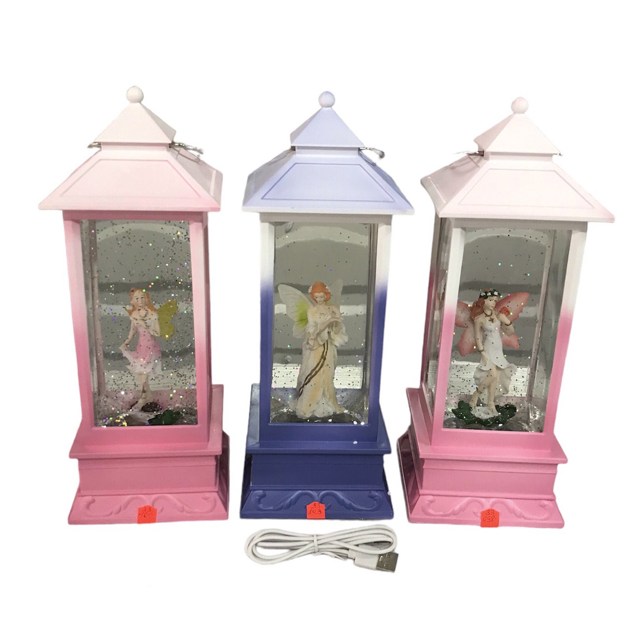 💖Музичний ліхтарик з глітером Чарівна фея, різні види, фото 1