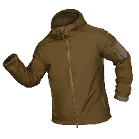 Куртка тактическая демисезонная мужская для силовых структур Stalker SoftShell Койот (7346), XXL VA-33