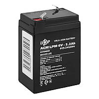 Аккумуляторная батарея Logic Power 6V - 5.2Ah LP 652 свинцово-кислотный (TV)