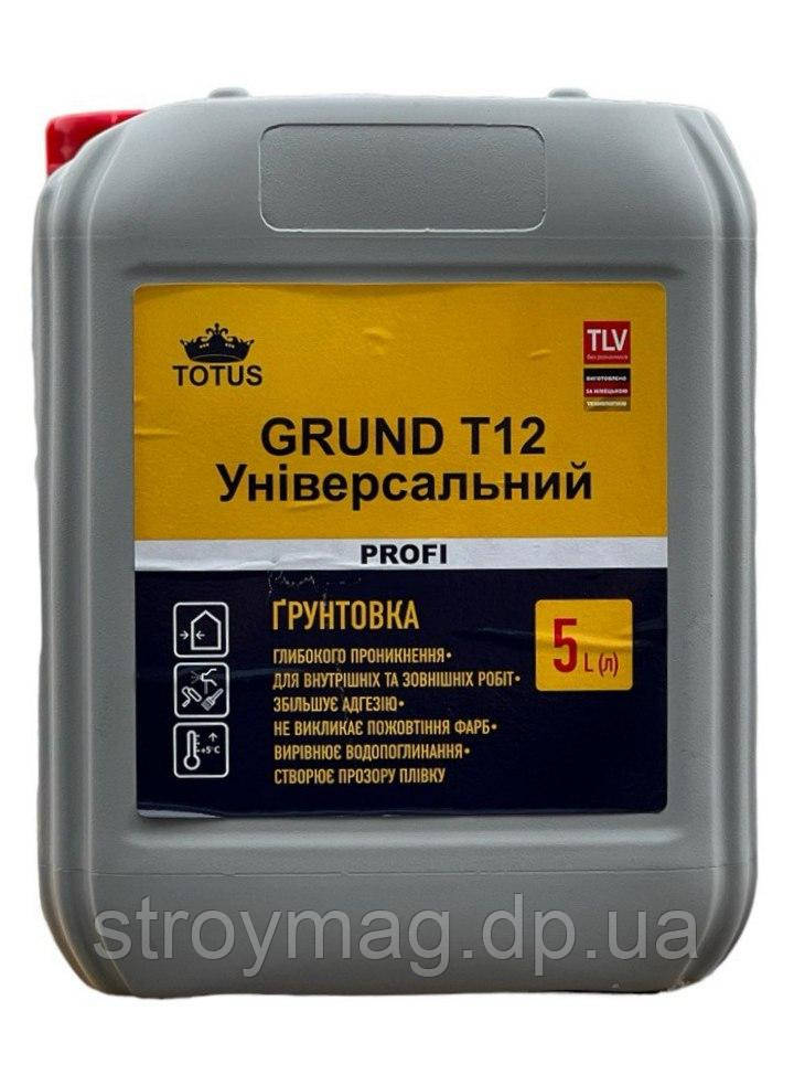 Грунтовка универсальная Totus Grund T12 5 л - фото 1 - id-p65009417