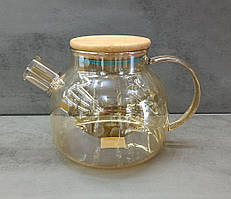 Заварник з боросилікатного скла 1000мл. Ardesto 3010GBG.