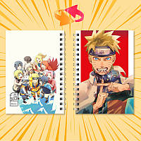 Блокнот на пружині 36 чистих аркушів Naruto 09
