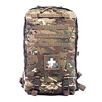 Рюкзак медицинский тактический двухлямочный износостойкий для силовых структур Brotherhood мультикам KU-22