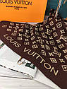 Теплий шарф палантин хустка Louis Vuitton Луї Вітон ТУРЦИЯ, фото 7