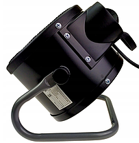 Тепловентилятор електричний MalTec HE2000 2 кВт електричний обігрівач керамічний теплова гармата, фото 4