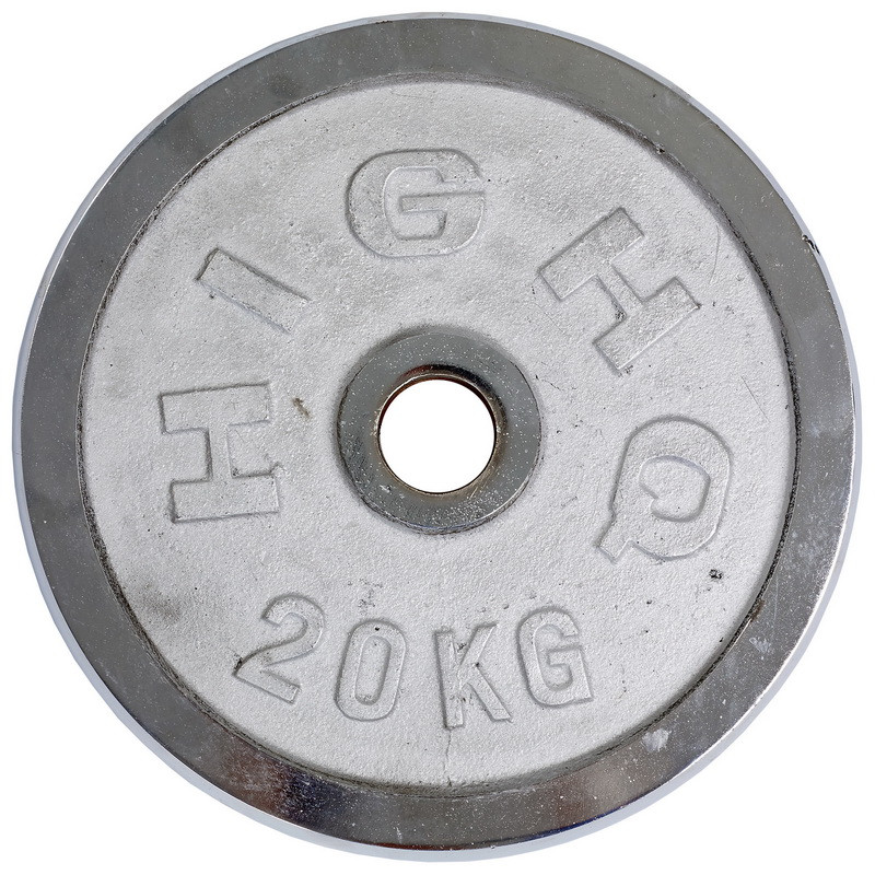 Диски (диски) хромовані HIGHQ SPORT TA-1458-20B 52 мм 20 кг Хром