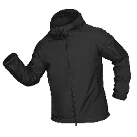 Куртка тактическая демисезонная мужская для силовых структур Stalker SoftShell Черная (7226), XXXL VA-33