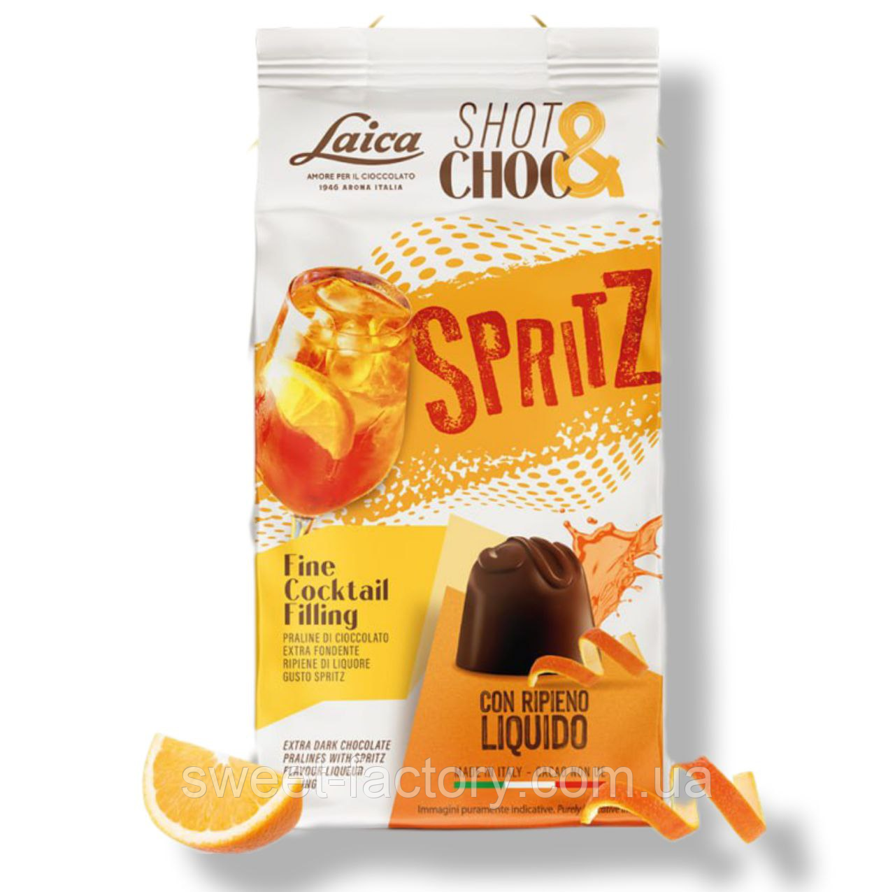Шоколадні Цукерки Laica Spritz 90g