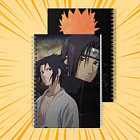 Зошит 48 арк. на пружині у клітинку Naruto 008