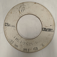 Абразивний круг шліфувальний електрокорунд білий 25А ПП 400х20х203