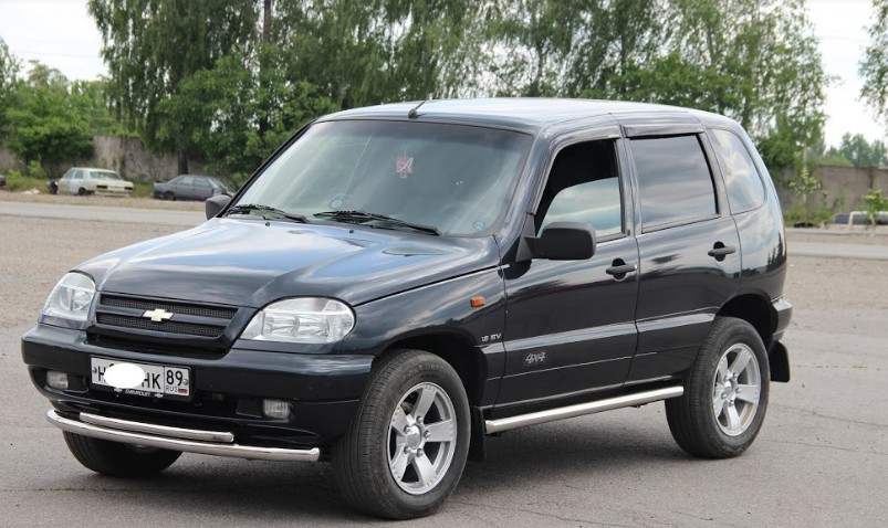 Пороги Chevrolet Niva 2010- CVNV.10.S1-01.6