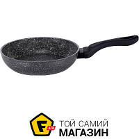Сковорода традиційна «Kohen» ( Сковорода Prime Black 24cm 80724) підходить для всіх різновидів плит, для