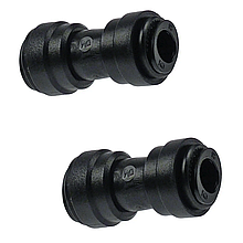 Фітинг 10мм - 8мм прямий (швидкий роз'єм) з'єднувач для водяних трубок пароконвектомату Unox та ін.