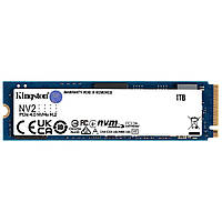 Накопичувач SSD: M.2 1 Tb Kingston NV2 2280 NVMe PCIe 4.0 x4 (SNV2S/1000G)