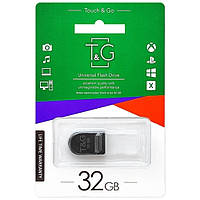 Флеш-накопитель 32GB T&G 010 Shorty series Black (TV)